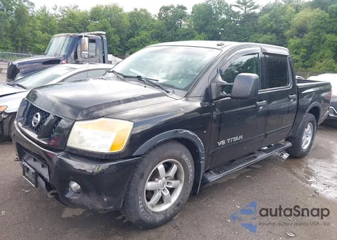 2012 Nissan Titan Pro-4X из США, поврежденный, VIN 1N6AA0EC6CN313076